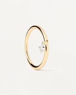 Rain Solitary Ring 13 Rain Solitary Ring -Fashion Accessories 1 AN01 966 U