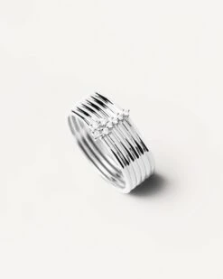 Super Nova Silver Ring