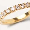 Diamonds And Gold Eternity Supreme Ring