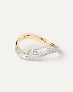 Diamonds And Gold Apollo Ring