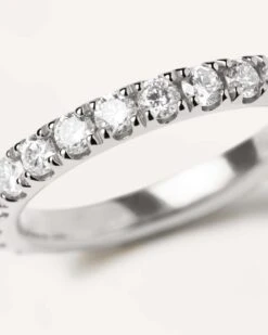 Diamonds And White Gold Eternity Supreme Ring