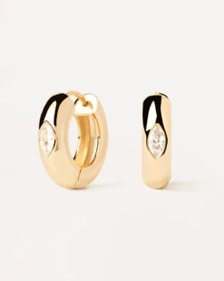 Ura Hoop Earrings -Fashion Accessories 1 AR01 912 U