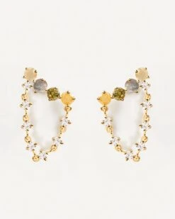 Juno Earrings -Fashion Accessories 1 AR01 544 U