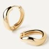 Gold Celeste Hoops