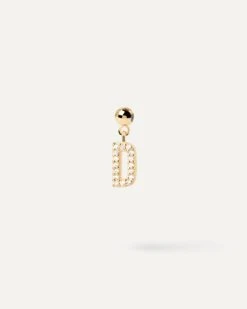 Letter D Charm -Fashion Accessories 1 CH01 053 U