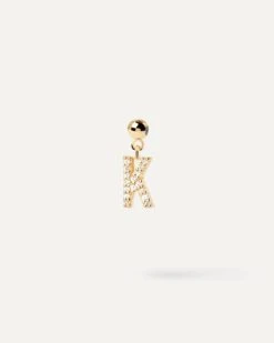 Letter K Charm -Fashion Accessories 1 CH01 060 U