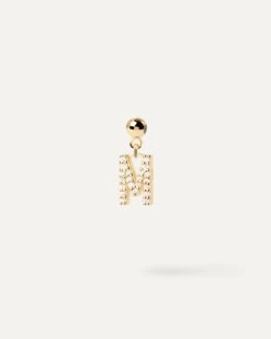 Letter M Charm 9 Letter M Charm -Fashion Accessories 1 CH01 062 U