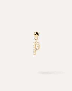 Letter P Charm -Fashion Accessories 1 CH01 065 U