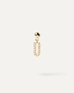 Letter U Charm -Fashion Accessories 1 CH01 070 U