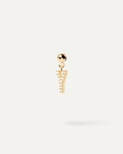 Letter Y Charm -Fashion Accessories 1 CH01 074 U