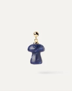Sodalite Mushroom Charm -Fashion Accessories 1 CH01 112 U