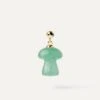 Green Aventurine Mushroom Charm