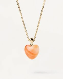 Orange Agate Heart Charm -Fashion Accessories 1 CH01 117 U alt1 scaled