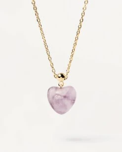 Amethyst Heart Charm -Fashion Accessories 1 CH01 118 U alt1 scaled