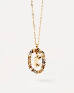 Letter C Necklace -Fashion Accessories 1 CO01 262 U alt1 761bf129 d4d9 4a7e 8648 00dd99c23f32