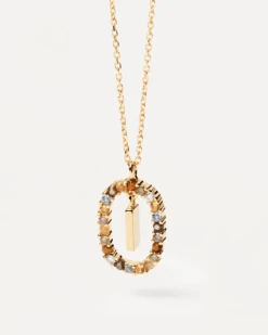 Letter I Necklace -Fashion Accessories 1 CO01 268 U alt1 8480f0a8 dc99 4f1a ac9c 645d27935cec 1