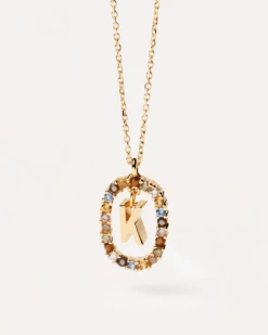 Letter K Necklace -Fashion Accessories 1 CO01 270 U alt1 24200da8 a45b 4825 bbb9 e0db689ca898