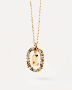 Letter Q Necklace -Fashion Accessories 1 CO01 276 U alt1 e4eedd4b 12d8 46c8 bd37 a3d4ddbc589b