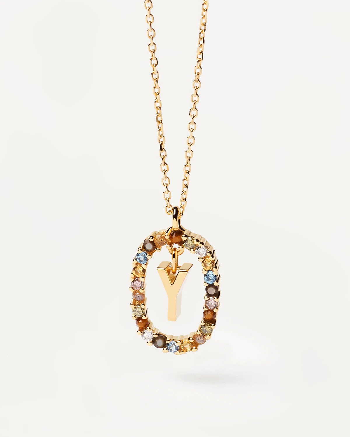 Letter Y Necklace 8 Letter Y Necklace - Image 8