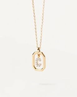 Mini Letter C Necklace