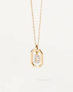 Mini Letter D Necklace -Fashion Accessories 1 CO01 515 U