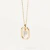Mini Letter P Necklace