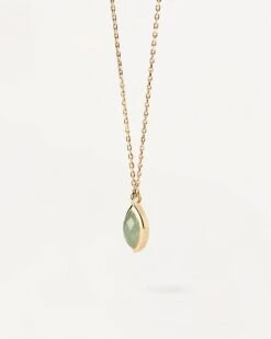 Green Aventurine Nomad Necklace