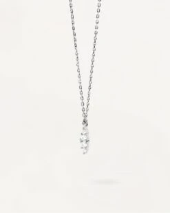 Gala Silver Necklace -Fashion Accessories 1 CO02 675 U alt1