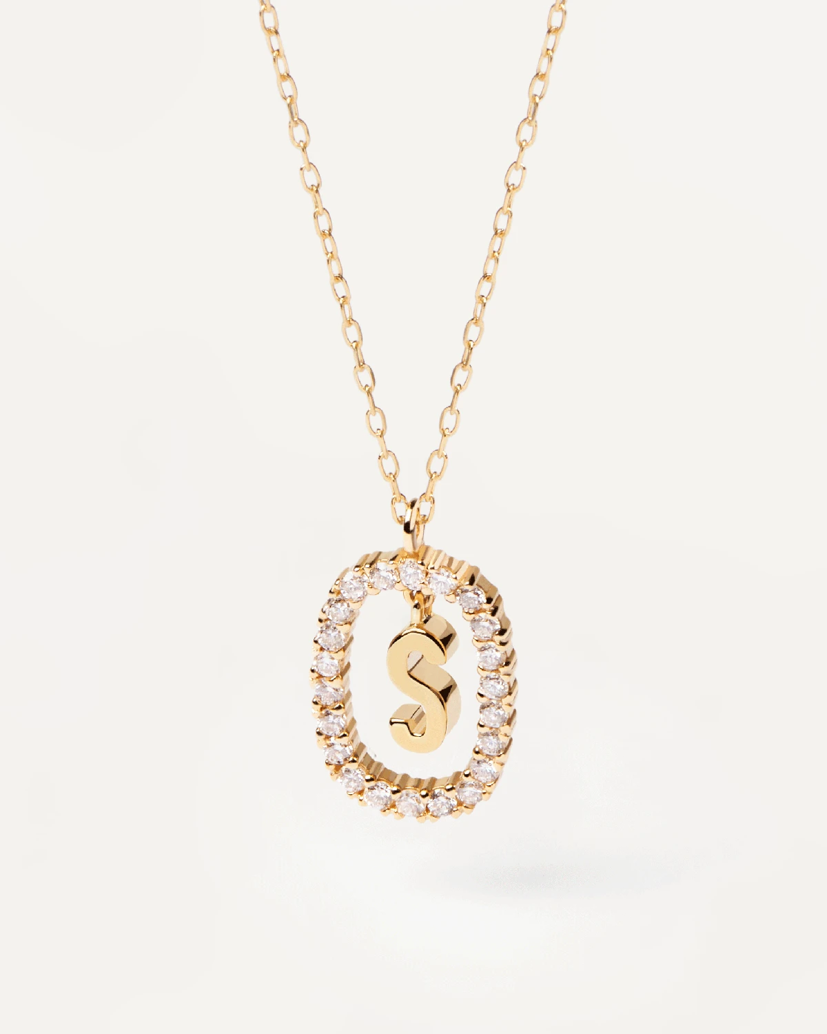 Diamonds And Gold Letter Necklaces 17 Diamonds And Gold Letter Necklaces - Image 17