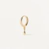 Teardrop Single Hoop Earring