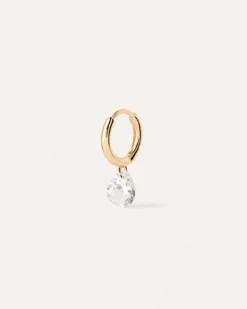 Aqua Single Hoop Earring 13 Aqua Single Hoop Earring -Fashion Accessories 1 PG01 029 U