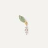 Green Aventurine Ginger Single Earring
