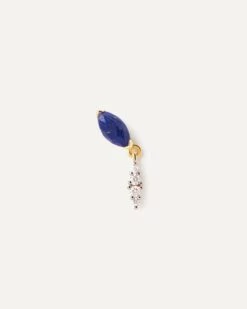 Lapis Lazuli Ginger Single Earring
