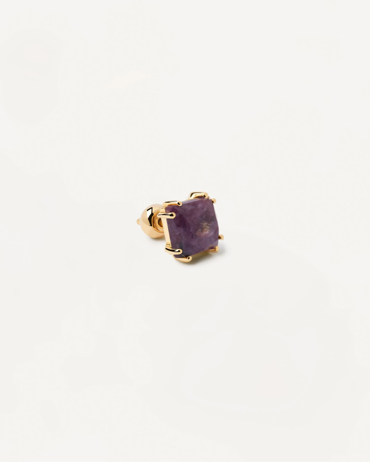 Suki Charoite Single Earring 1 Suki Charoite Single Earring