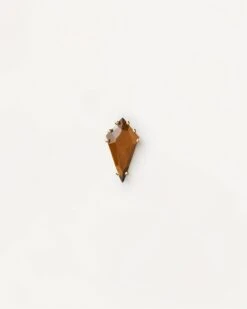 Akiro Tiger Eye Single Earring -Fashion Accessories 1 PG01 677 U