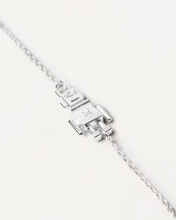 Robert Silver Bracelet -Fashion Accessories 1 PU02 171 U alt1 scaled