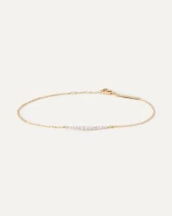 Diamonds And Gold Kate Bracelet -Fashion Accessories 1 PU05 710 U alt2