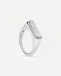 Ribbon Stamp Silver Ring -Fashion Accessories 1.AN02 625 U 2179ad2f a41d 49d4 8bd5 7ff74f74c161