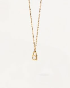 Padlock Necklace -Fashion Accessories 1.CO01 487 U alt1