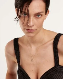 Diamonds And Gold Letter S Necklace 24 Diamonds And Gold Letter S Necklace -Fashion Accessories 10 CO05 024 U 0 scaled