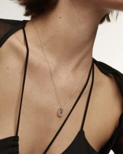 Diamonds And White Gold Letter Necklaces 21 Diamonds And White Gold Letter Necklaces -Fashion Accessories 10 CO06 006 U 4 scaled