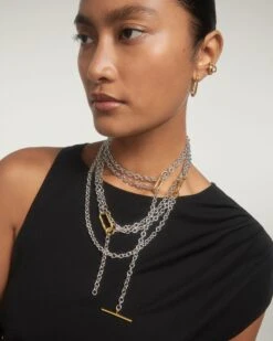 Double Beat Chain Necklace -Fashion Accessories 13 SS23IMAGEN 2136 scaled