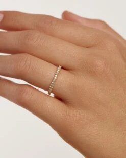 Diamonds And Gold Eternity Medium Ring 12 Diamonds And Gold Eternity Medium Ring -Fashion Accessories 2 AN05 016 2 91d08a03 106d 46e5 9e50 39ca28202bf7