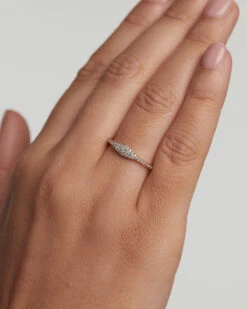 Diamonds And Gold Estella Stamp Ring -Fashion Accessories 2 AN05 A78 U beauty2