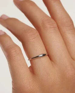 White Gold Wave Ring -Fashion Accessories 2 AN06 004 2 e08ae308 5d3a 472f 874a 0260de5b5059