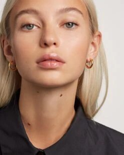 Medium Cloud Earrings -Fashion Accessories 2 AR01 377 U beauty2 0b861f5b 6225 4b7b b220 3f043c610035