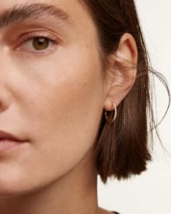 Diamonds And Gold Eternity Medium Hoops 14 Diamonds And Gold Eternity Medium Hoops -Fashion Accessories 2 AR05 016 U 3