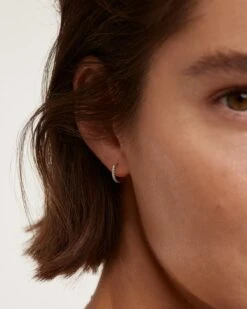 Diamonds And White Gold Eternity Mini Hoops -Fashion Accessories 2 AR06 015 U 2 c2d0ca96 154e 4f52 b8b0 898992535442