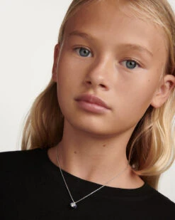 Saturn Trip Silver Necklace -Fashion Accessories 2 CO02 234 U beauty1 b5d557fc f9f4 4114 8a46 2112f82665d3