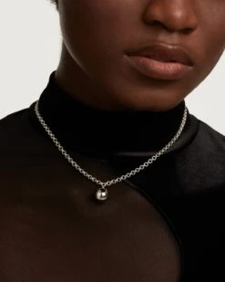 Super Future Silver Necklace -Fashion Accessories 2 CO02 428 U beauty2 e3f3cc14 bd5a 439c bbf2 766fd50b3386